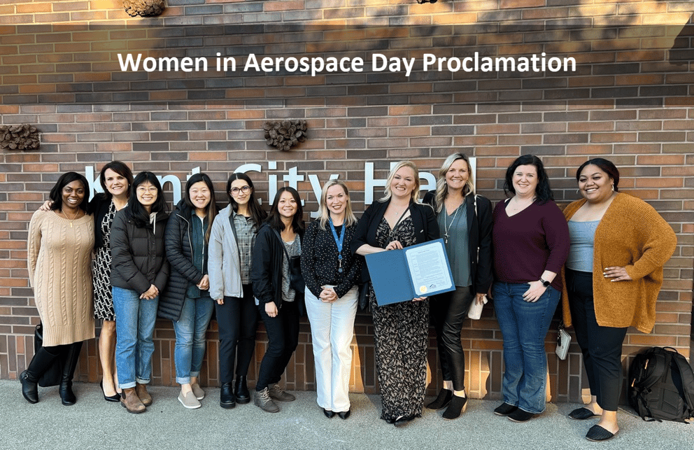 Women in Aerospace Day Proclamation by Kent Mayor Dana Ralph