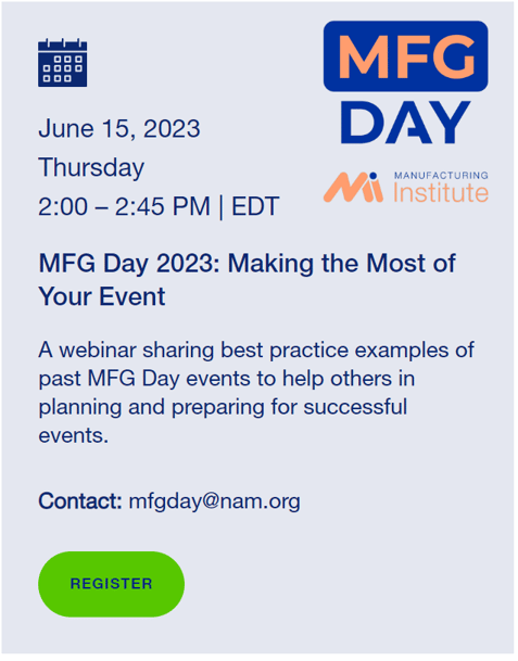 mfg-day-23-making-most-of-event