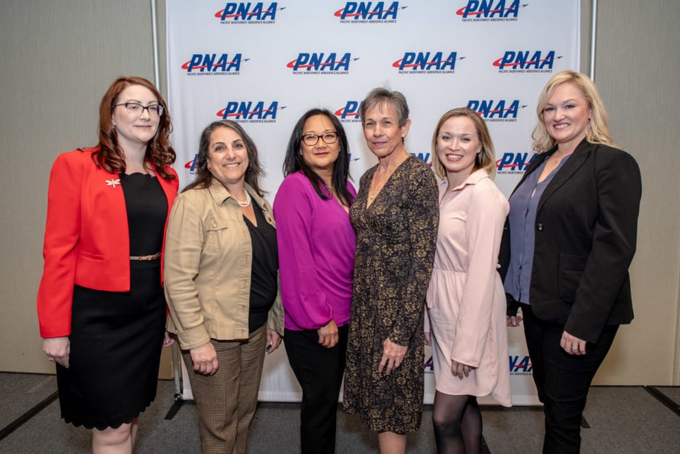 Allison Budvarson Provides Her Perspective to the Women in Aerospace Conference